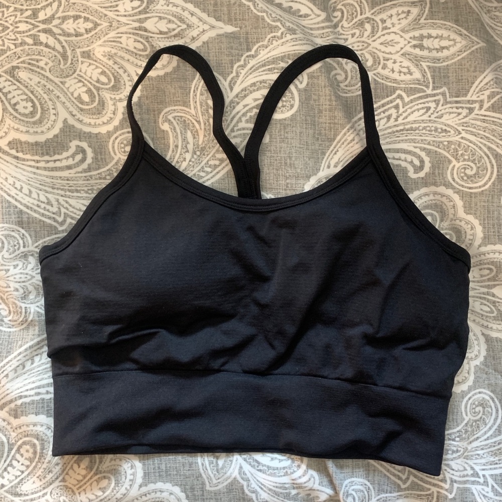 Cropped workout tank